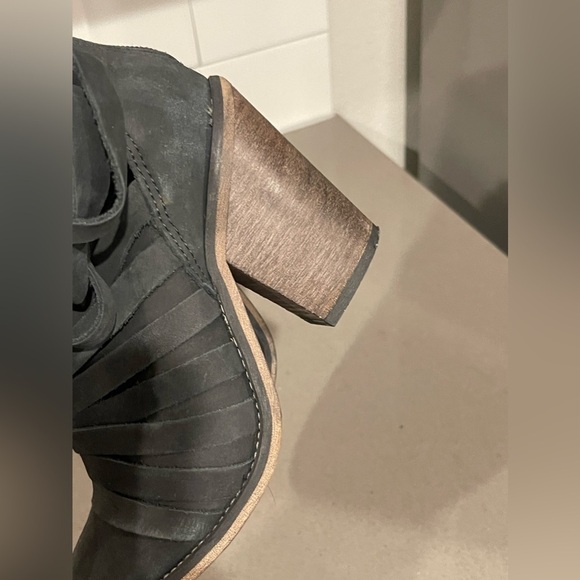 Free People | Anthropologie Hybrid Strappy Heel Ankle Bootie - Picture 5 of 8